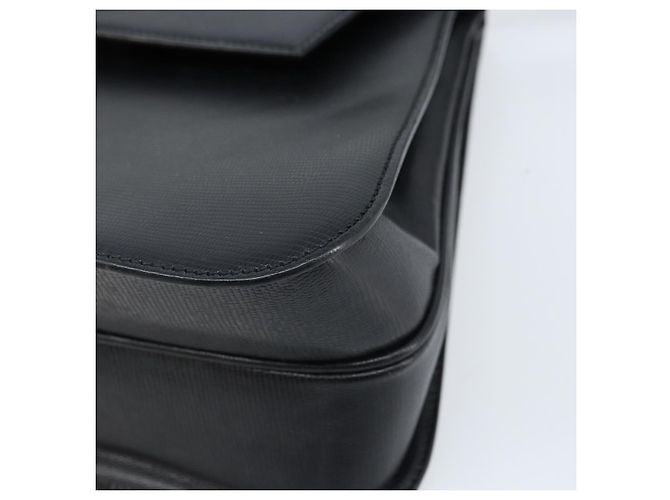 Céline Borsa a mano CELINE in pelle 2 in 1 nera e oro Auth mr2055 Nero D'oro - vista 16