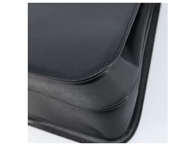 Céline Borsa a mano CELINE in pelle 2 in 1 nera e oro Auth mr2055 Nero D'oro - vista 18