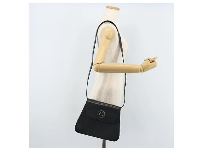 Céline Borsa a mano CELINE in pelle 2 in 1 nera e oro Auth mr2055 Nero D'oro - Ansicht 27