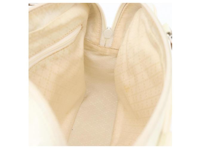 Borsa a Mano GUCCI Nylon 2way Argento Bianco 000 2040 0538 Auth ka3126 - vista 21