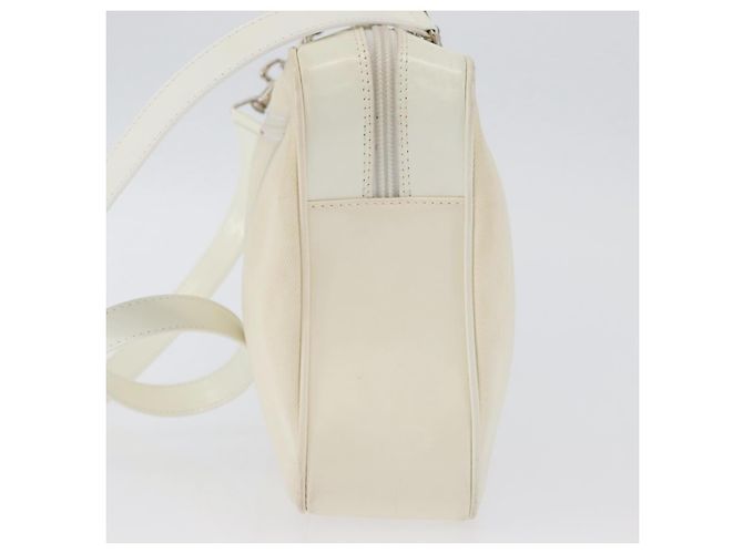 Borsa a Mano GUCCI Nylon 2way Argento Bianco 000 2040 0538 Auth ka3126 - vista 5