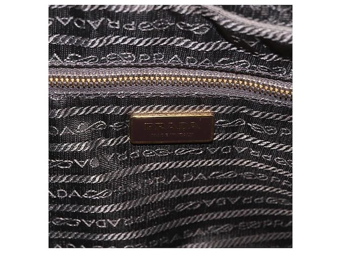 Saffiano PRADA Borsa a mano in pelle Safiano oro Auth am11051A D'oro - vista 19