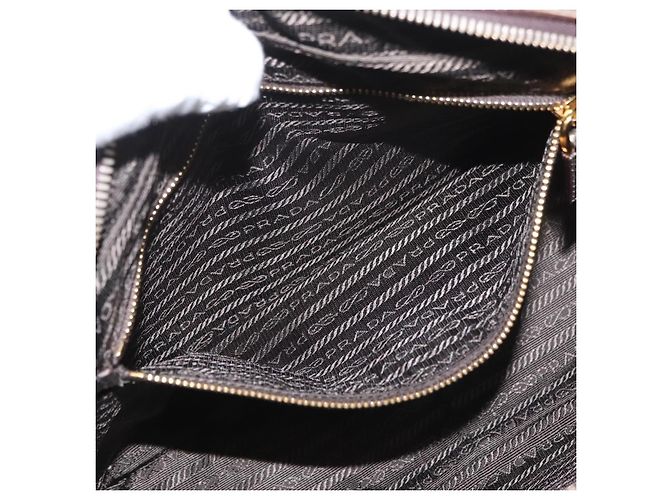 Saffiano PRADA Borsa a mano in pelle Safiano oro Auth am11051A D'oro - vista 23