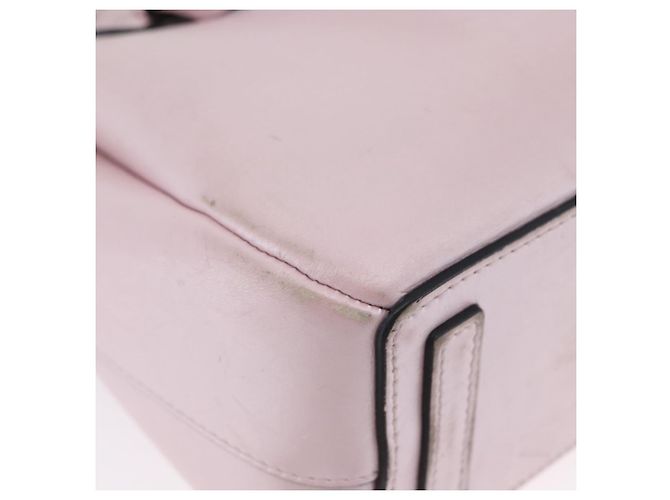 Borsa a Spalla LOEWE in Pelle Rosa Argento Autentica bs33996 - vista 15