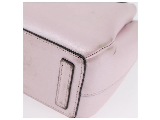 Borsa a Spalla LOEWE in Pelle Rosa Argento Autentica bs33996 - vista 16