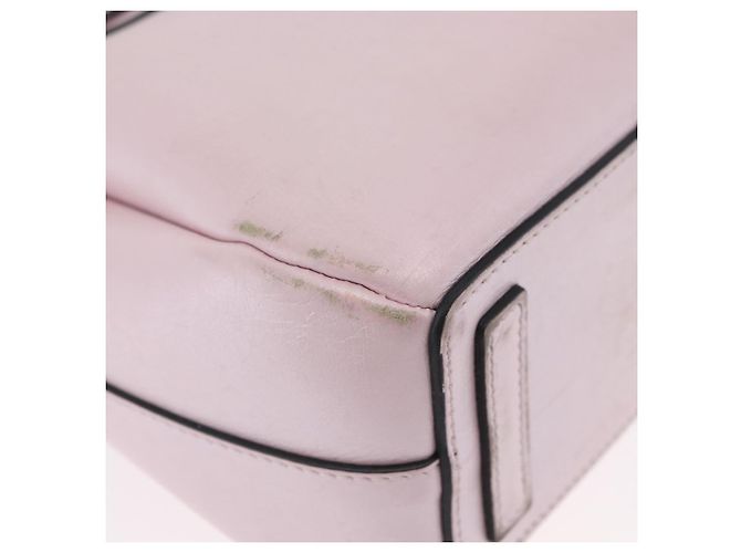 Borsa a Spalla LOEWE in Pelle Rosa Argento Autentica bs33996 - vista 17