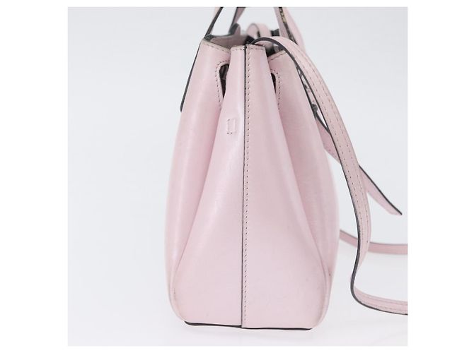 Borsa a Spalla LOEWE in Pelle Rosa Argento Autentica bs33996 - vista 4