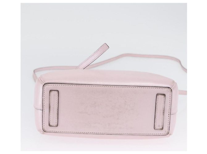 Borsa a Spalla LOEWE in Pelle Rosa Argento Autentica bs33996 - vista 5