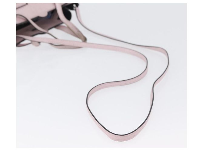Borsa a Spalla LOEWE in Pelle Rosa Argento Autentica bs33996 - vista 9