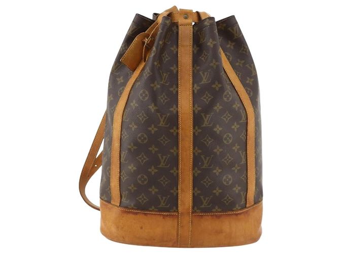 LOUIS VUITTON Borsa a Spalla Monogram Randonnee GM M42244 LV Auth mr1862 Monogramma - vista 13