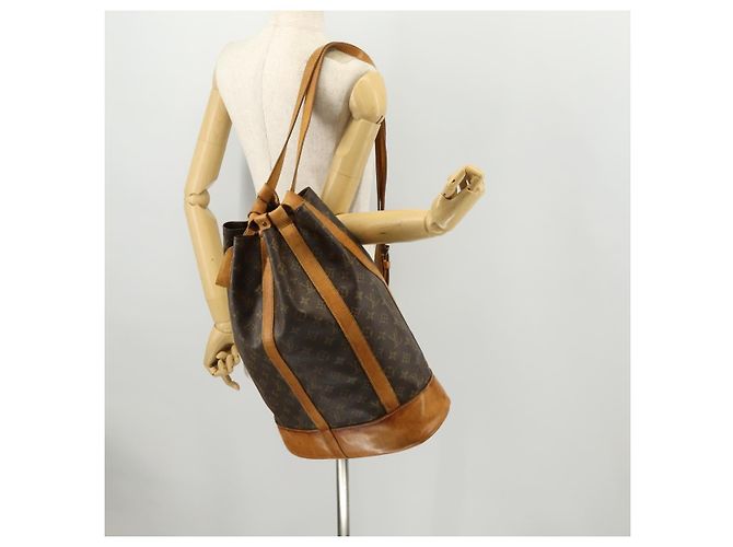 LOUIS VUITTON Borsa a Spalla Monogram Randonnee GM M42244 LV Auth mr1862 Monogramma - vista 21