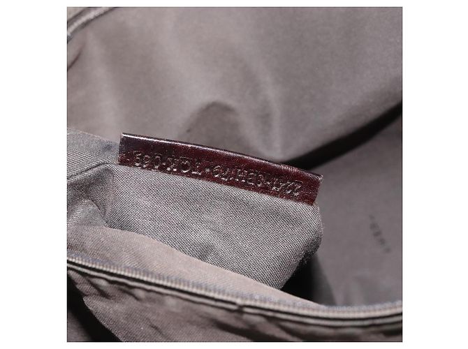 FENDI Zucca Canvas Tote Bag Schwarz Braun Auth bs34003 - Ansicht 12