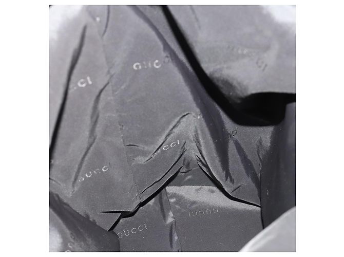 Zaino GUCCI in nylon nero argento 019 0585 Auth bs33437 - vista 21