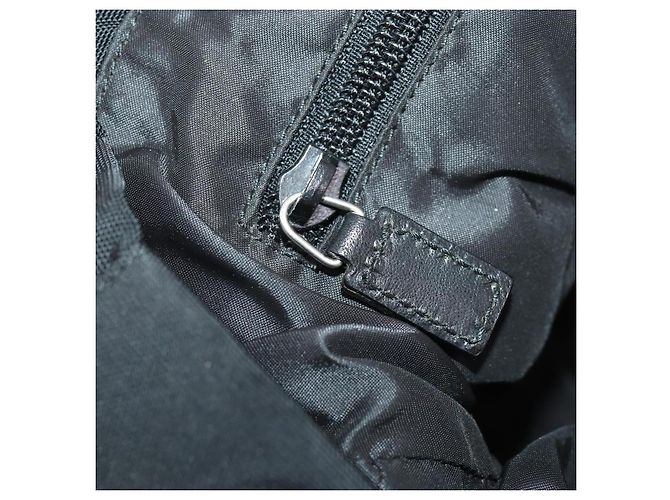 Zaino GUCCI in nylon nero argento 019 0585 Auth bs33437 - vista 23