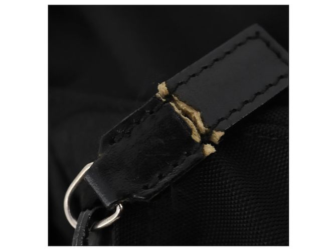 Zaino GUCCI in nylon nero argento 019 0585 Auth bs33437 - vista 25