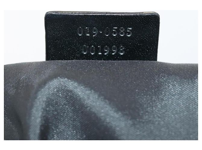 Zaino GUCCI in nylon nero argento 019 0585 Auth bs33437 - vista 26