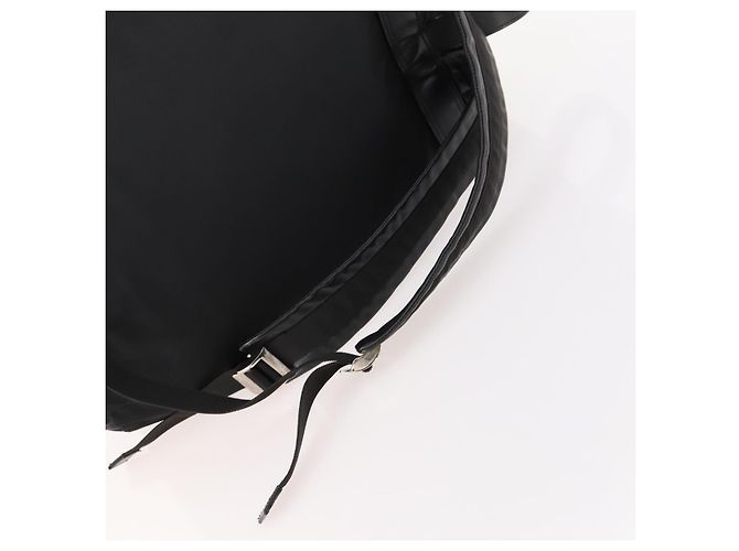Zaino GUCCI in nylon nero argento 019 0585 Auth bs33437 - vista 9