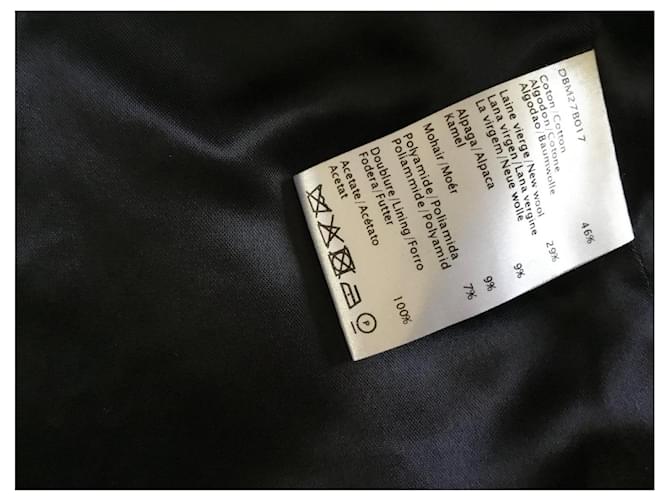 Abrigo negro de lana Gerard Darel - vista 12