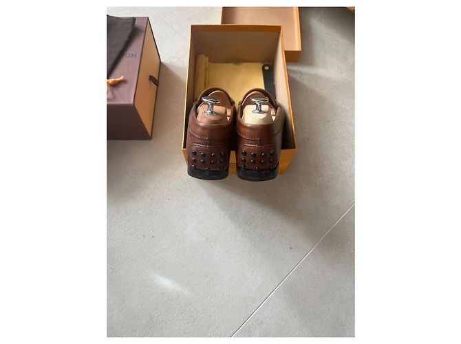 Mocassini Tod's in pelle marrone taglia 37 - vista 4