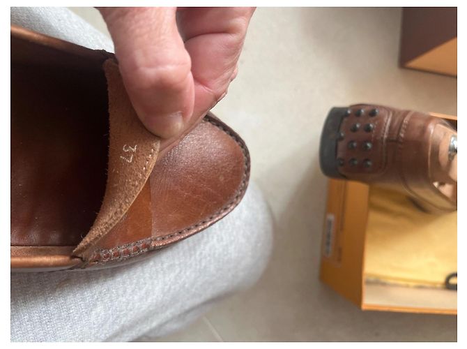 Mocassini Tod's in pelle marrone taglia 37 - vista 6