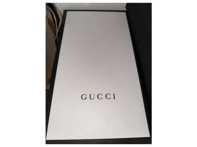 Borsa Messenger Gucci Beige in Tela - vista 5