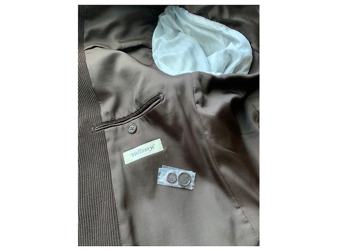 Autre Marque Braune Cordjacke - Ansicht 11