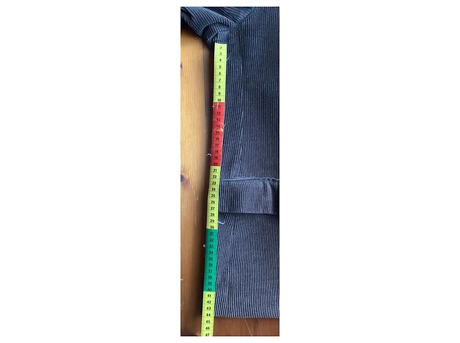 Autre Marque Braune Cordjacke - Ansicht 12