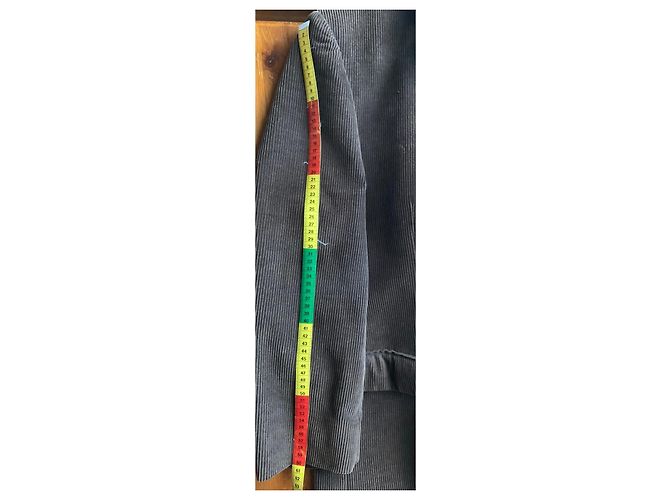 Autre Marque Braune Cordjacke - Ansicht 13