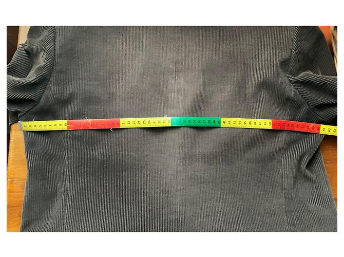 Autre Marque Braune Cordjacke - Ansicht 15