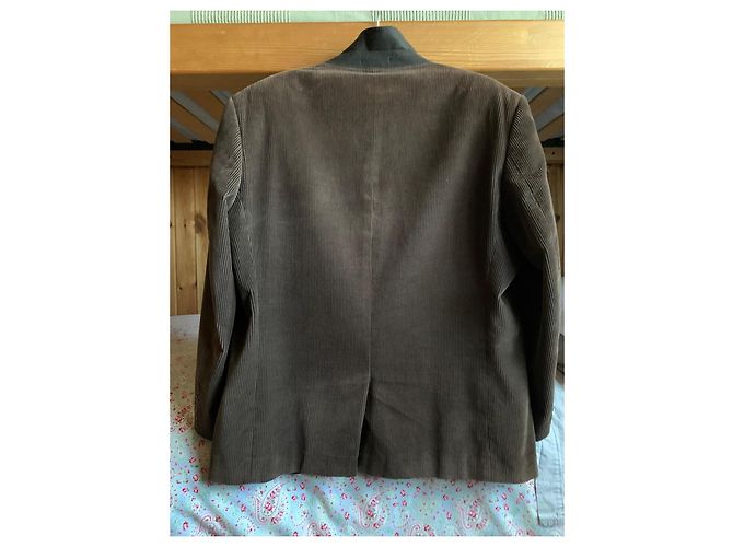 Autre Marque Braune Cordjacke - Ansicht 7