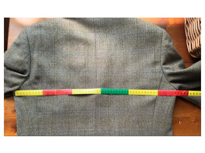 Autre Marque Brown checked tweed jacket - view 11