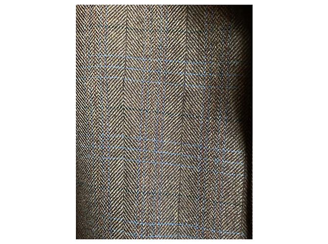 Autre Marque Brown checked tweed jacket - view 2