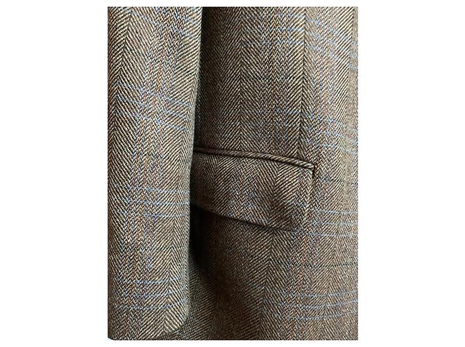 Autre Marque Brown checked tweed jacket - view 5