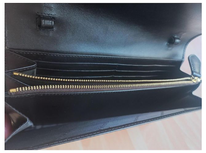 Borsa a mano Burberry in tela rivestita Check e pelle - vista 5