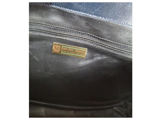 Borsa in pelle nera Bruno Magli Nero - vista 10