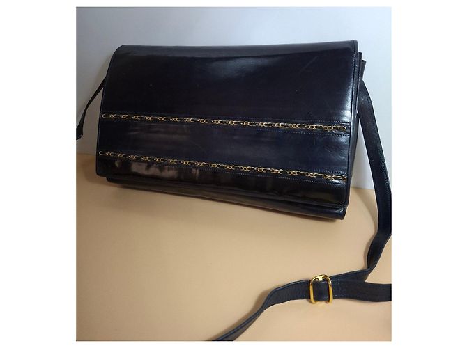 Borsa in pelle nera Bruno Magli Nero - vista 2