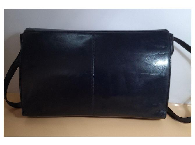 Borsa in pelle nera Bruno Magli Nero - vista 3