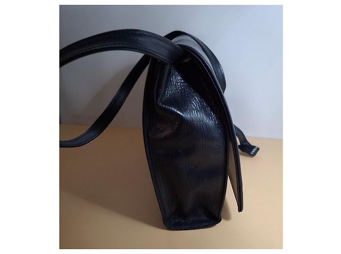 Borsa in pelle nera Bruno Magli Nero - vista 4