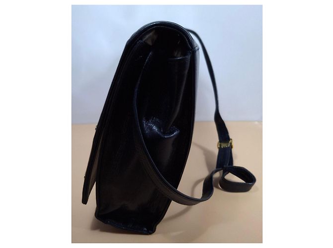 Borsa in pelle nera Bruno Magli Nero - vista 5