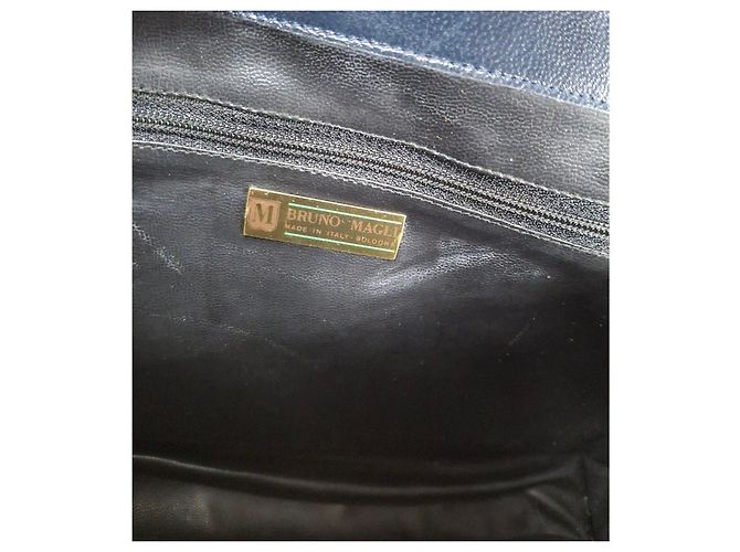 Borsa in pelle nera Bruno Magli Nero - vista 9