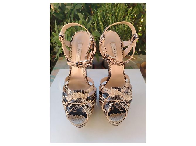 Casadei Python Sandals - view 2