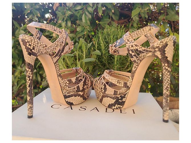 Casadei Python Sandals - view 3