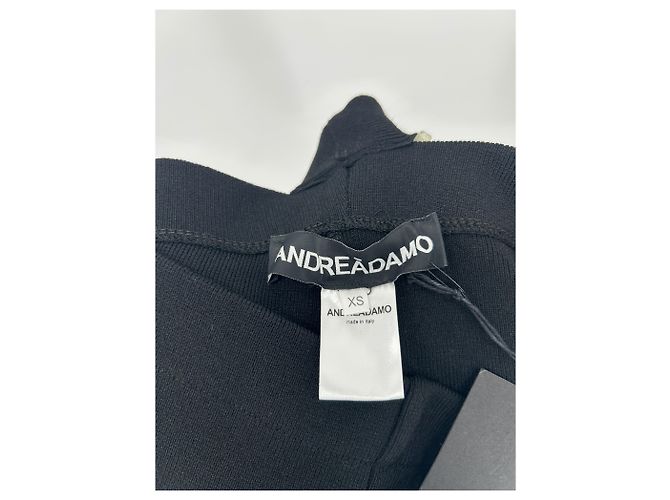Autre Marque Schwarze Hose mit seitlicher Öffnung - Ansicht 4