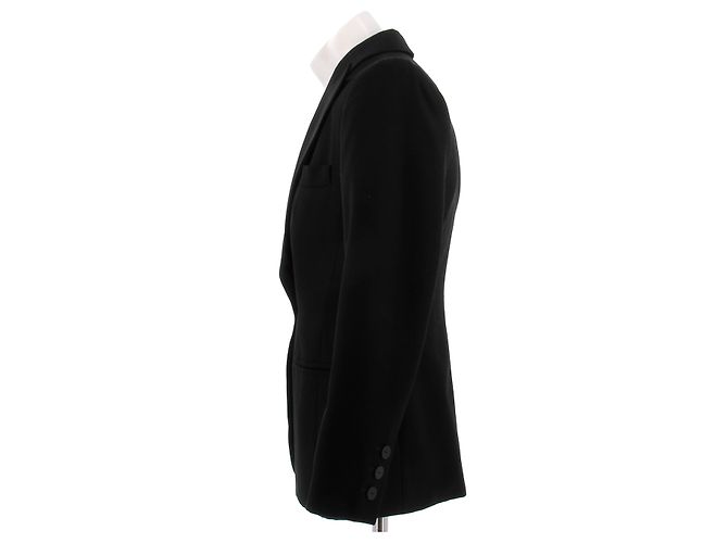 Yves Saint Laurent Black wool suit jacket - view 4