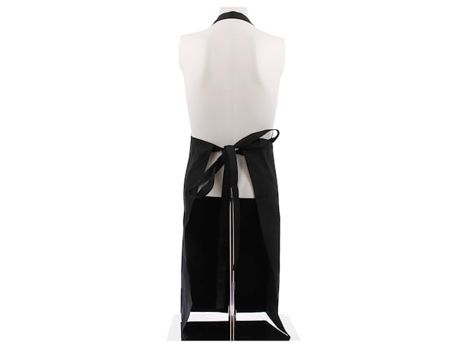 Prada Grembiule nero in cotone - vista 2