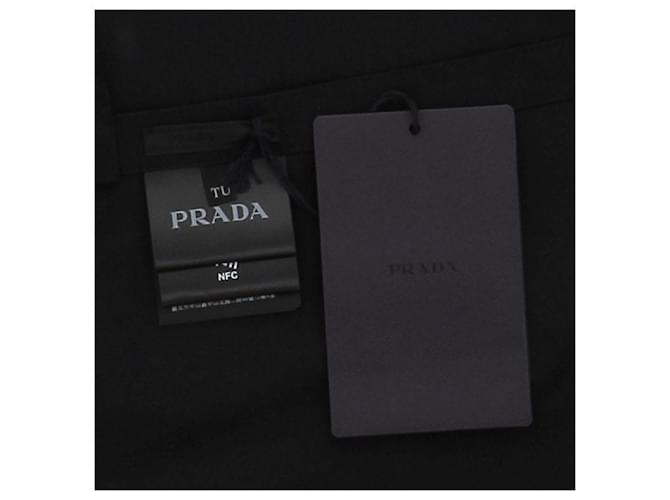 Prada Grembiule nero in cotone - vista 5