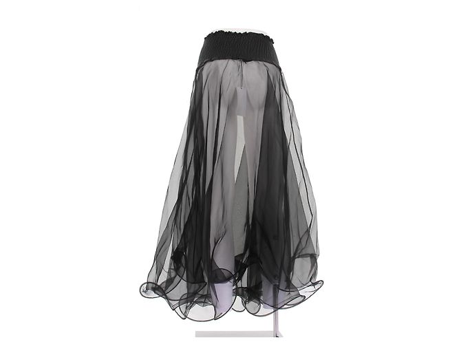 Autre Marque Falda de tul negra Nicklas Skovgaard Negro - vista 2