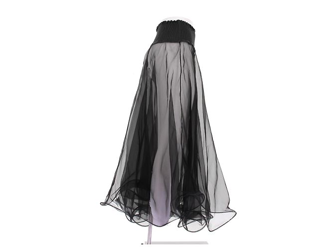 Autre Marque Falda de tul negra Nicklas Skovgaard Negro - vista 3