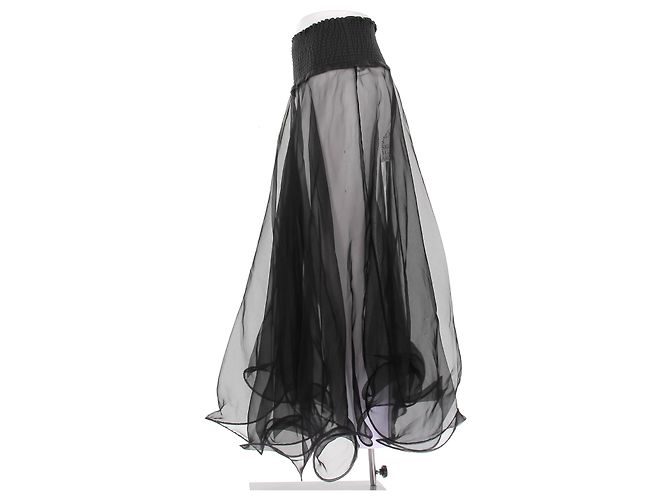 Autre Marque Falda de tul negra Nicklas Skovgaard Negro - vista 4