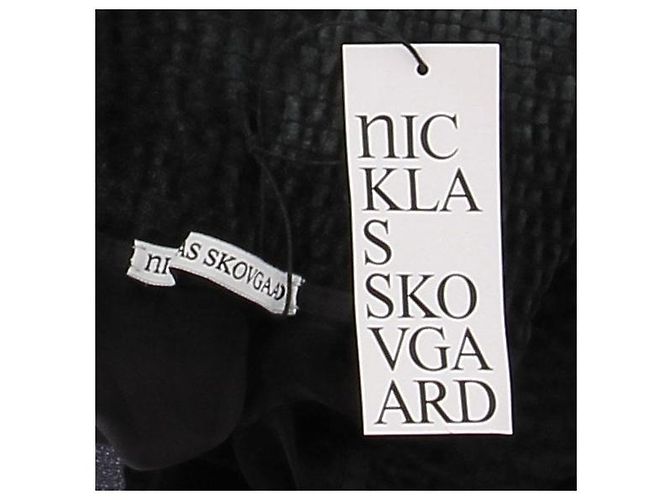 Autre Marque Falda de tul negra Nicklas Skovgaard Negro - vista 5